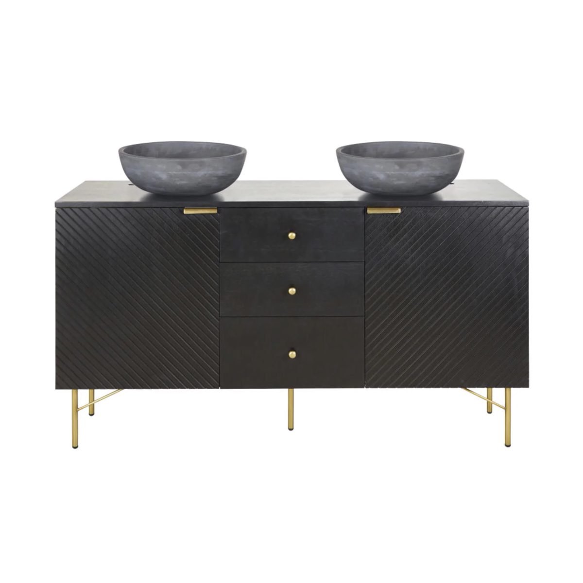 JAGGER - Banyo Lavabo Dolabı 2 Lavabolu - Görsel 2