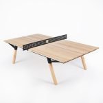 MONO - Doğal Ahşap Kaplama & Metal Modern Masa Tenisi