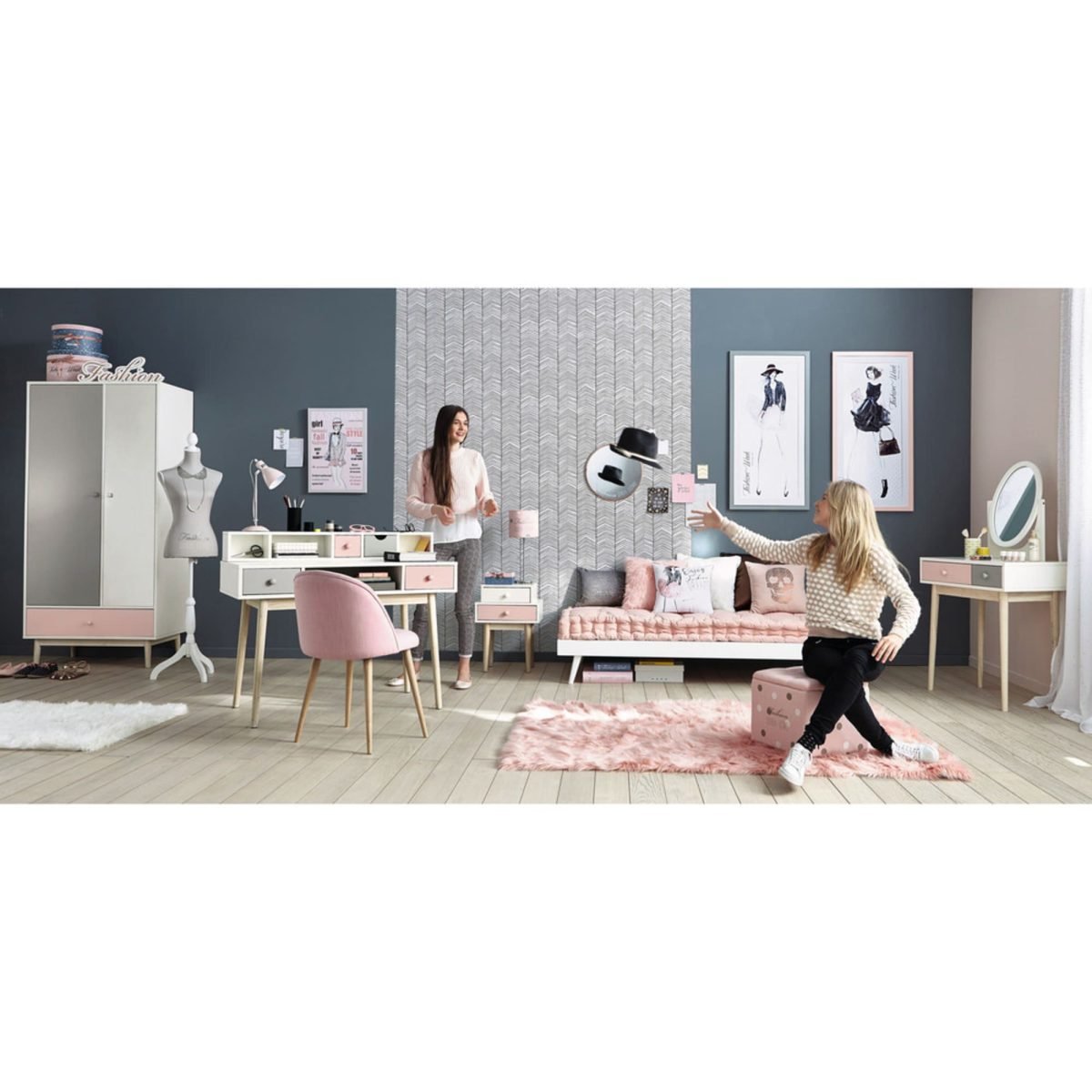 BLUSH Çocuk Çalışma Masası - Görsel 5