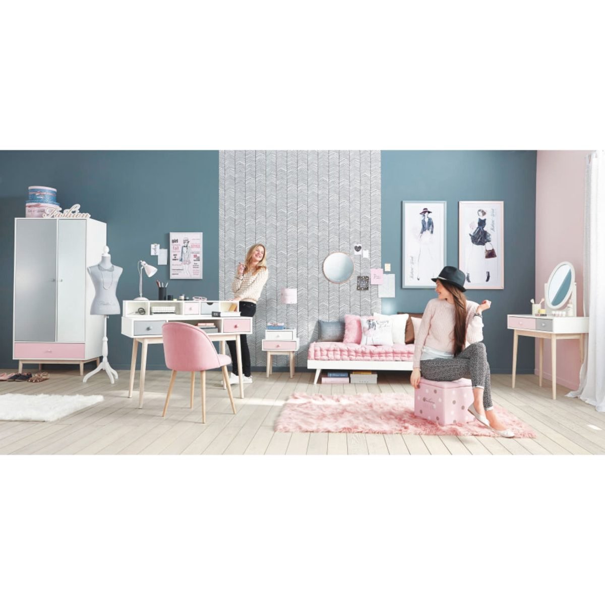 BLUSH Çocuk Çalışma Masası - Görsel 10