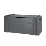 DENNIS Çocuk Odası Oyuncak Dolabı & Kutusu Gri