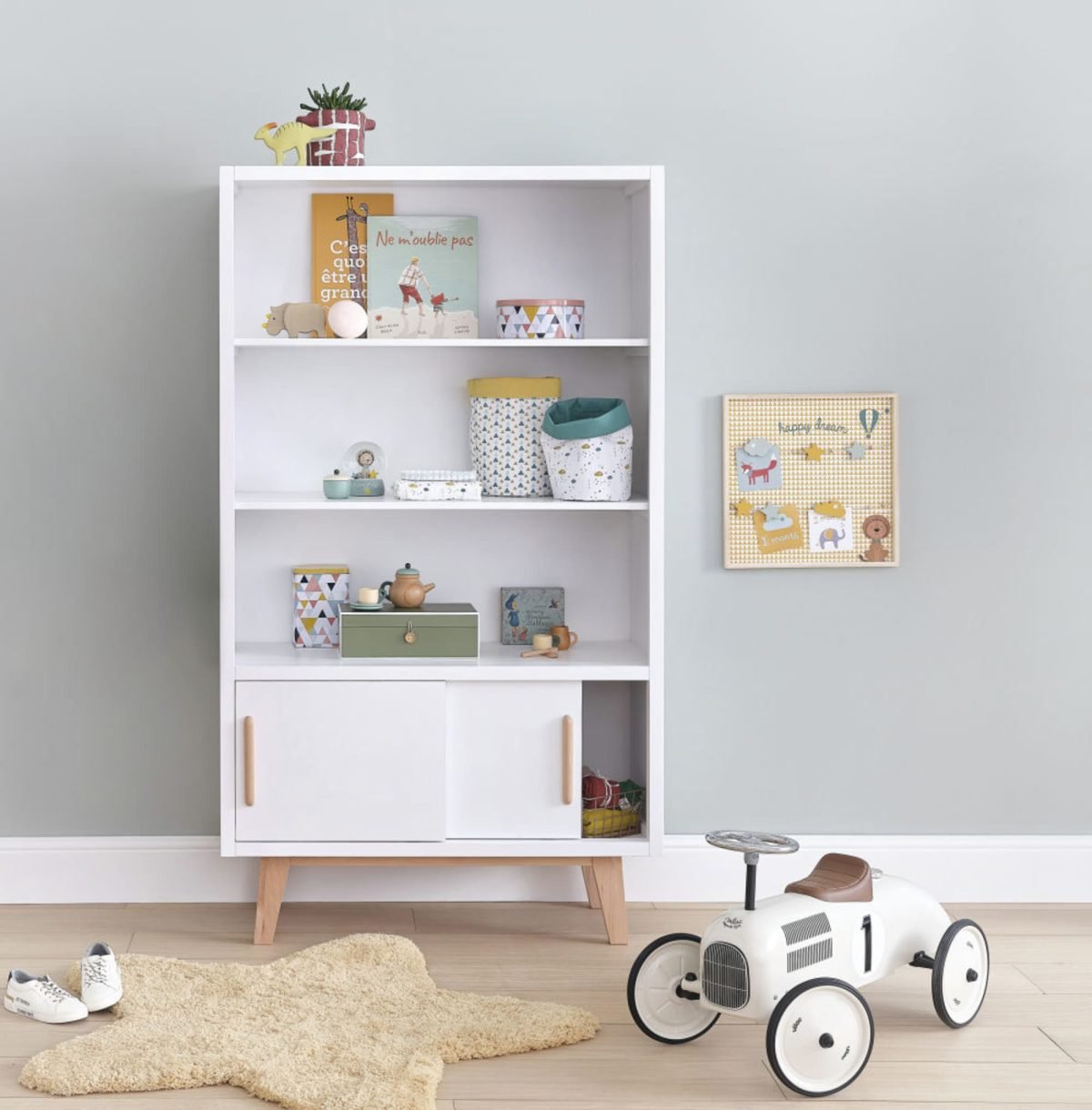 SWEET Çocuk Odası Kitaplık & Raf - Görsel 6