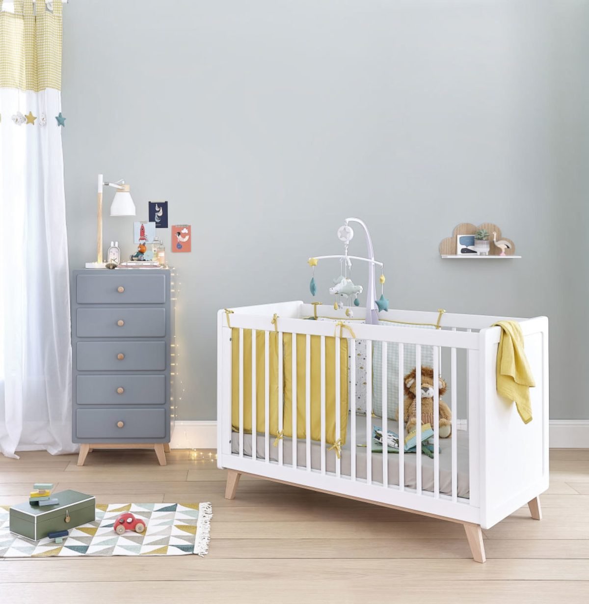 MOONLIGHT Çocuk Odası Duvar Rafı - Görsel 3