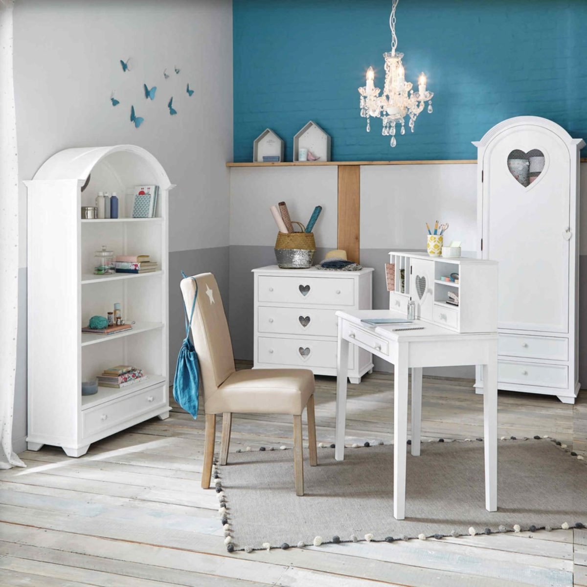 VALENTINE Çocuk Odası Şifonyer & Çekmeceli Dolap - Görsel 4