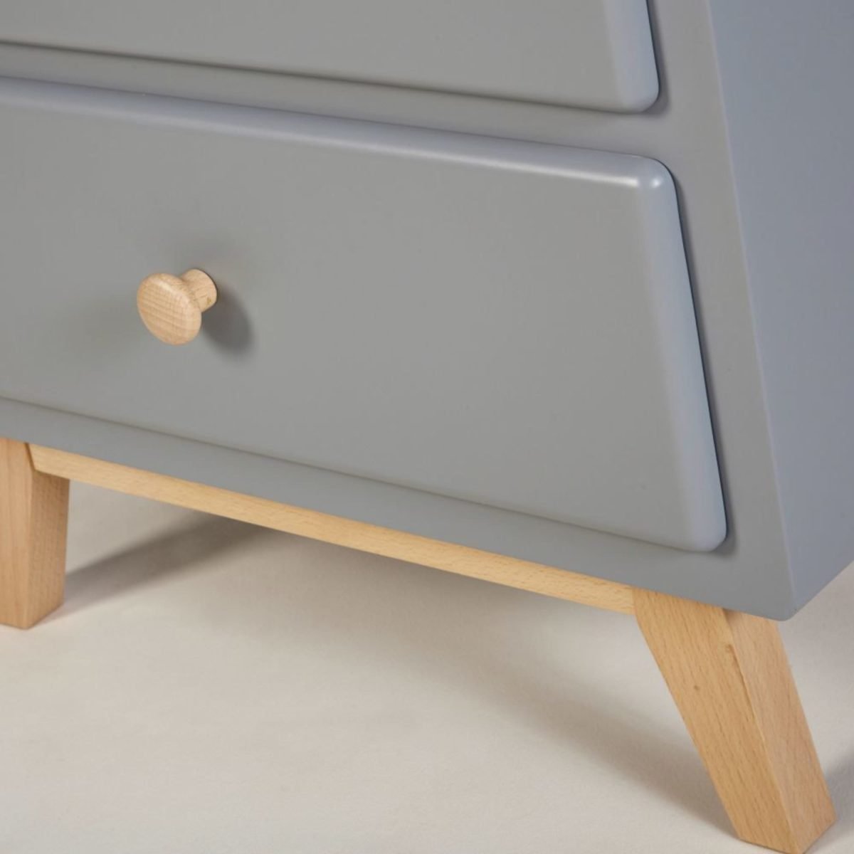 SWEET Çocuk Odası Şifonyer & Çekmeceli Dolap Gri - Görsel 4