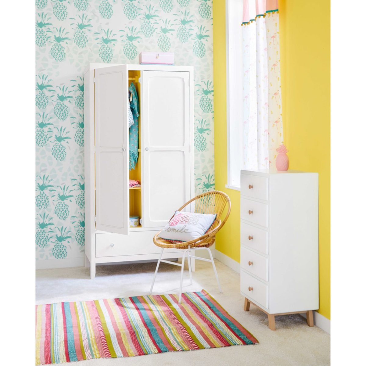 SWEET Çocuk Odası Şifonyer & Çekmeceli Dolap Beyaz - Görsel 7