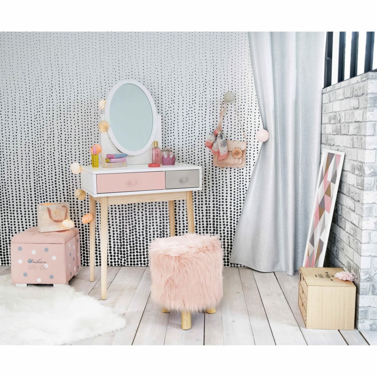 BLUSH Çocuk Makyaj Masası - Görsel 5