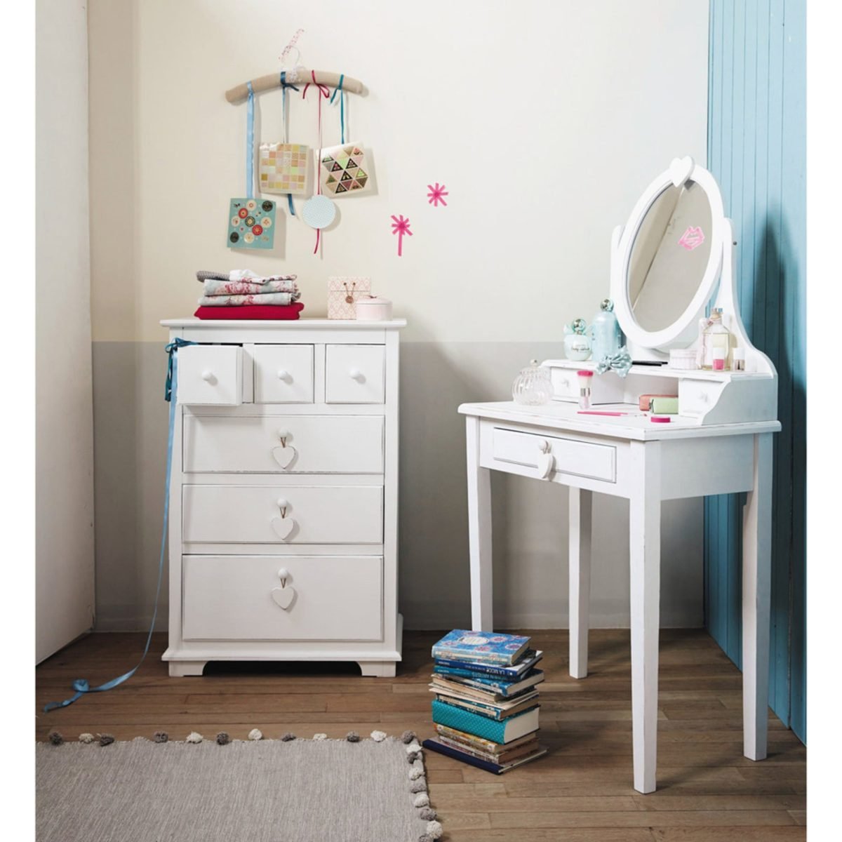 VALENTINE Çocuk Makyaj Masası - Görsel 3