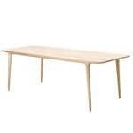 FAWN - Masif Meşe Ağacı Vintage Yemek Masası