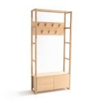 COMPO - Doğal Ahşap Modern Portmanto & Vestiyer