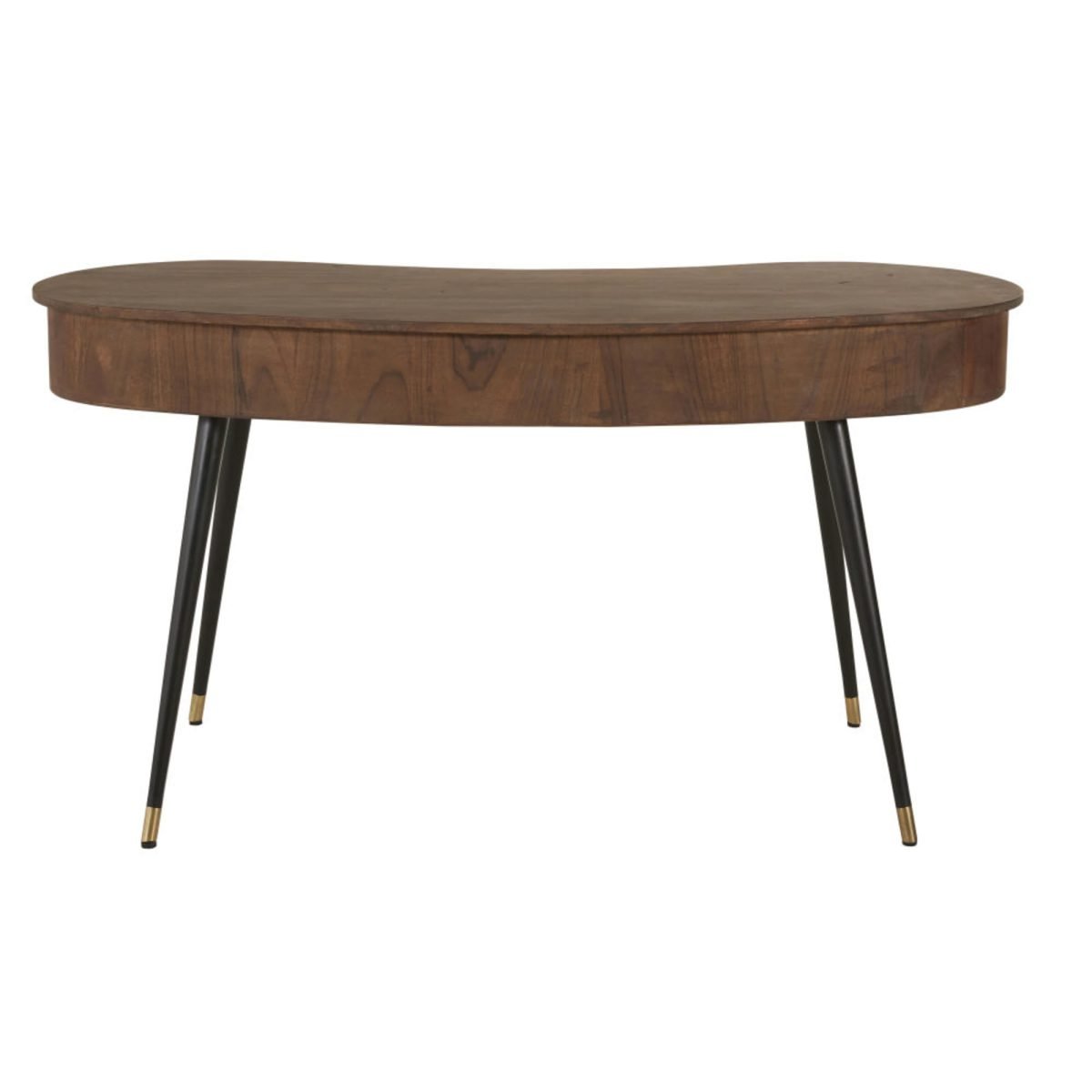 STERLING - Doğal Ahşap Kaplama & Metal Contemporary Çalışma Masası - Görsel 4