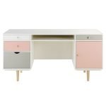 BLUSH Çocuk Etajerli Çalışma Masası