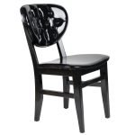 JIX – Masif Ahşap & Deri Modern Sandalye