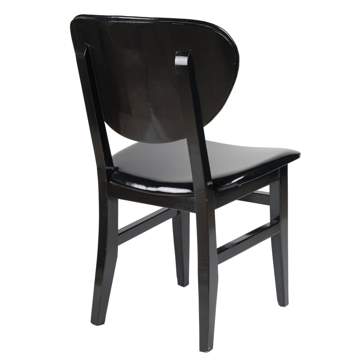 JIX – Masif Ahşap & Deri Modern Sandalye - Görsel 3