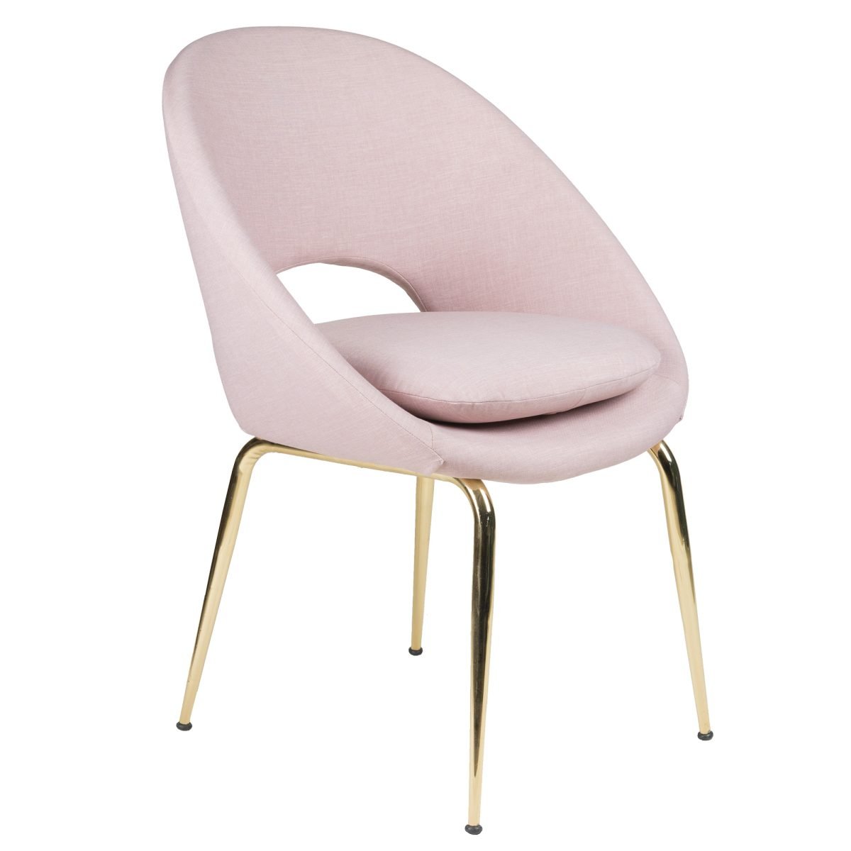 FILA – Contemporary Pirinç Ayaklı Kumaş Sandalye - Görsel 2