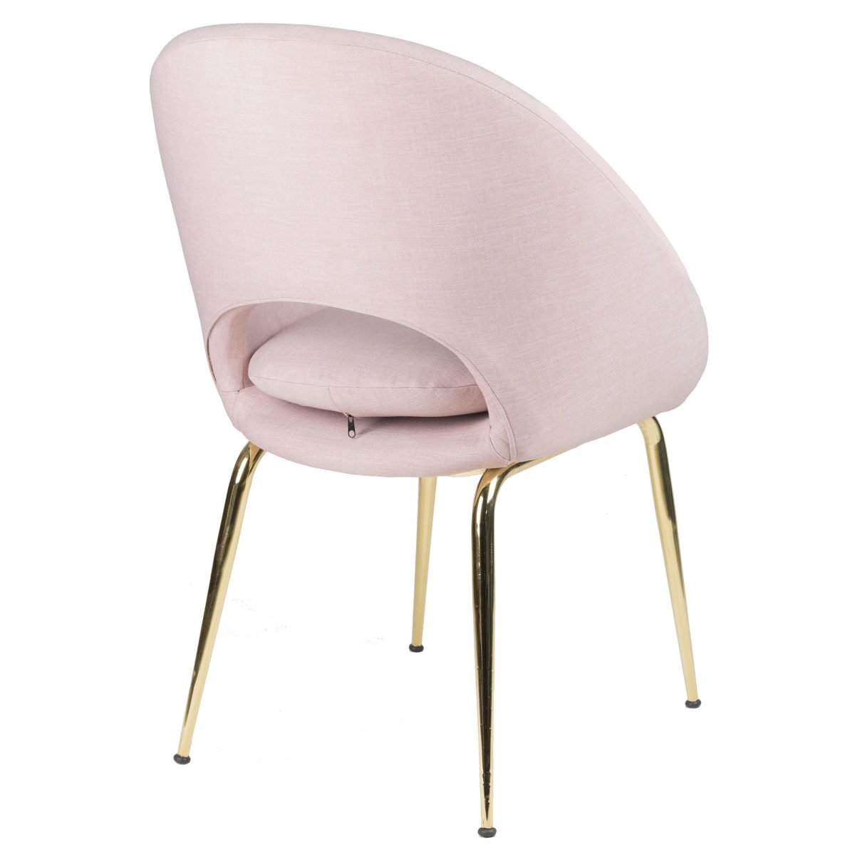 FILA – Contemporary Pirinç Ayaklı Kumaş Sandalye - Görsel 3