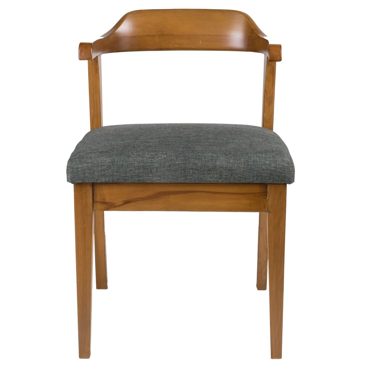 NOSSA - Masif Ahşap & Kumaş Retro Sandalye - Görsel 3