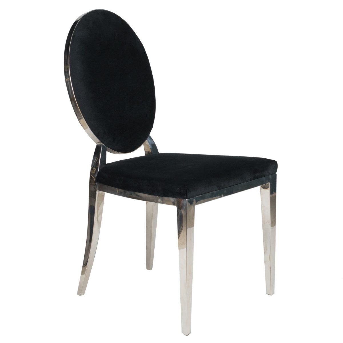 BORX – Contemporary Krom & Kadife Sandalye - Görsel 2