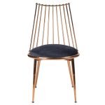 ROSA – Contemporary Bakır & Kadife Sandalye