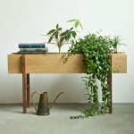 KUKA - Doğal Ahşap Vintage Çiçeklik