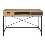 HARVEY - Endüstriyel Masif Köknar Ağacı & Metal Çalışma Masası