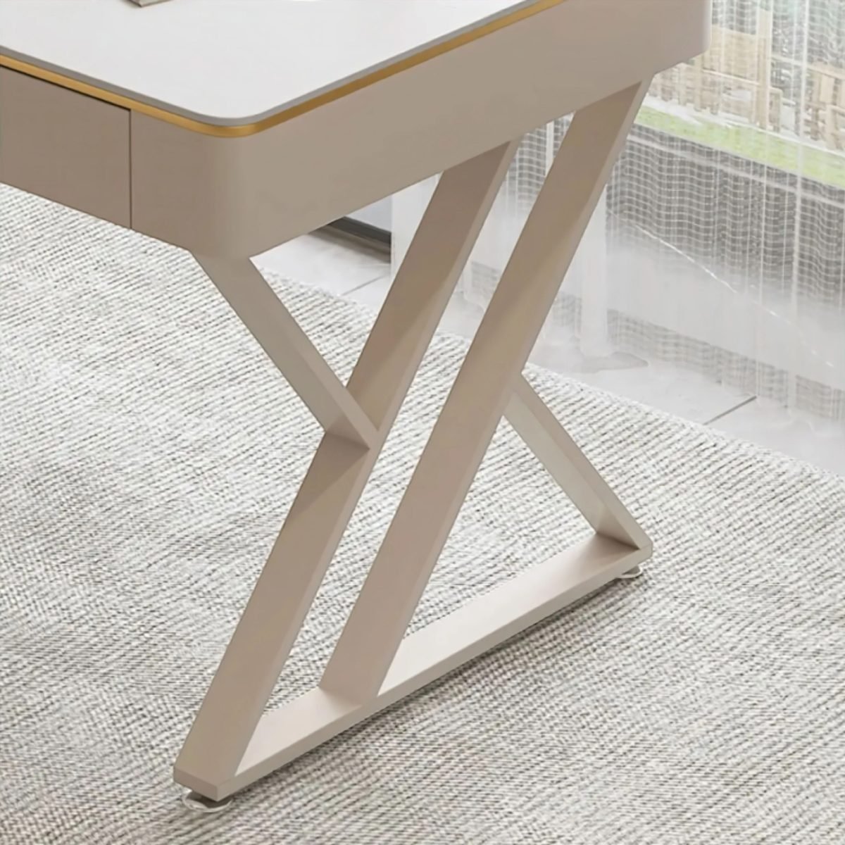 Violet Ivory Çalışma Masası - Görsel 6