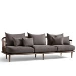 Wessel Ahşap Kanepe