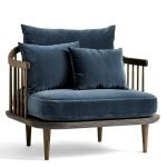 Wessel Ahşap Berjer