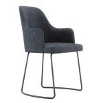 Mora Metal Ayaklı Kolçaklı Sandalye