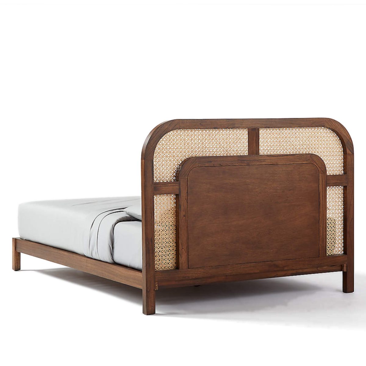 Jasmine Hazeranlı Ahşap Yatak - Görsel 4