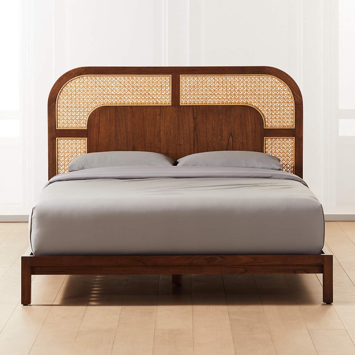 Jasmine Hazeranlı Ahşap Yatak - Görsel 3